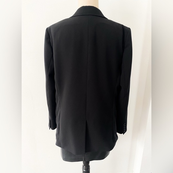 DKNY Women's One-Button Oversized Blazer, Size 12 - Picture 5 of 10